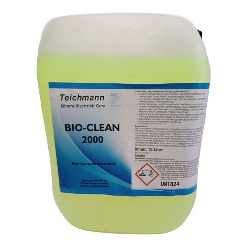 Bio Clean 2000 Kraftreiniger und Entfetter (Kanister 10 Liter)